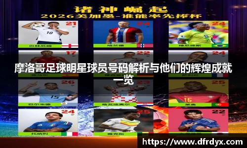 摩洛哥足球明星球员号码解析与他们的辉煌成就一览